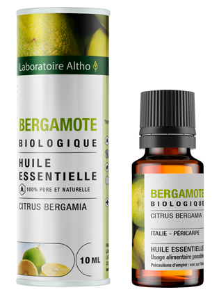 Bergamot - Certified Organic Essential Oil, 10ml