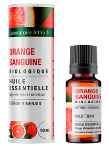 Blood Orange - Certified Organic Essential Oil, 10 ml